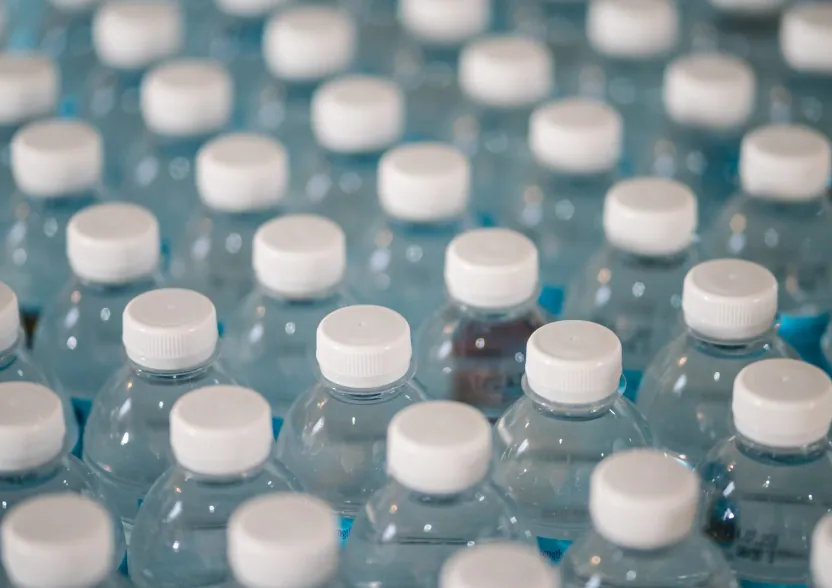 Botellas de plástico