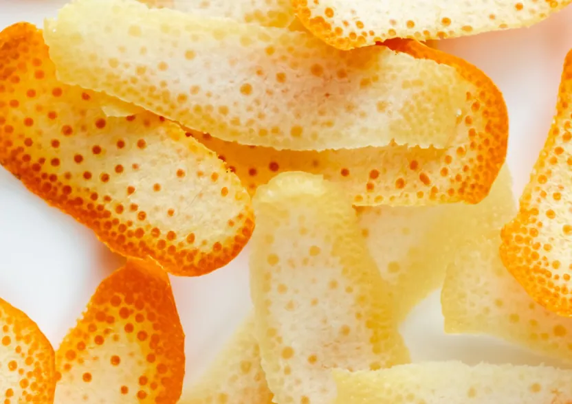 Piel de fruta